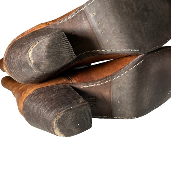 Frye Jackie Button Leather Ankle Boots Size 7.5 - Picture 8 of 16